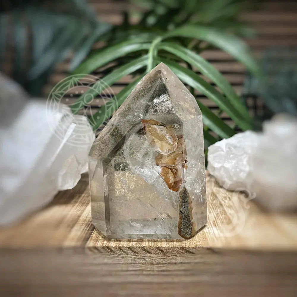 Garden Quartz - Tower, Point, Obelisk - b1621