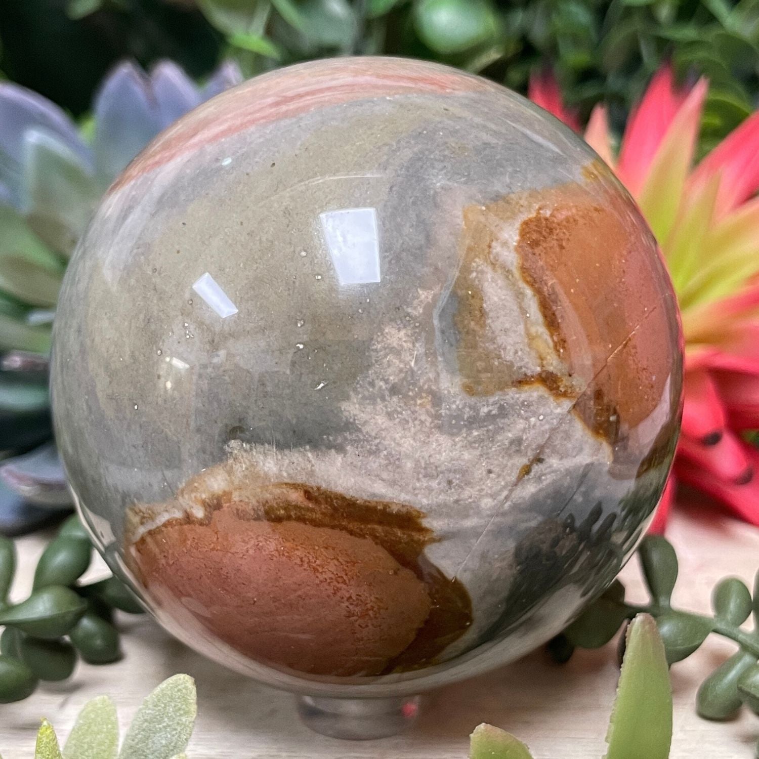 Polychrome Jasper - Sphere - xx1593