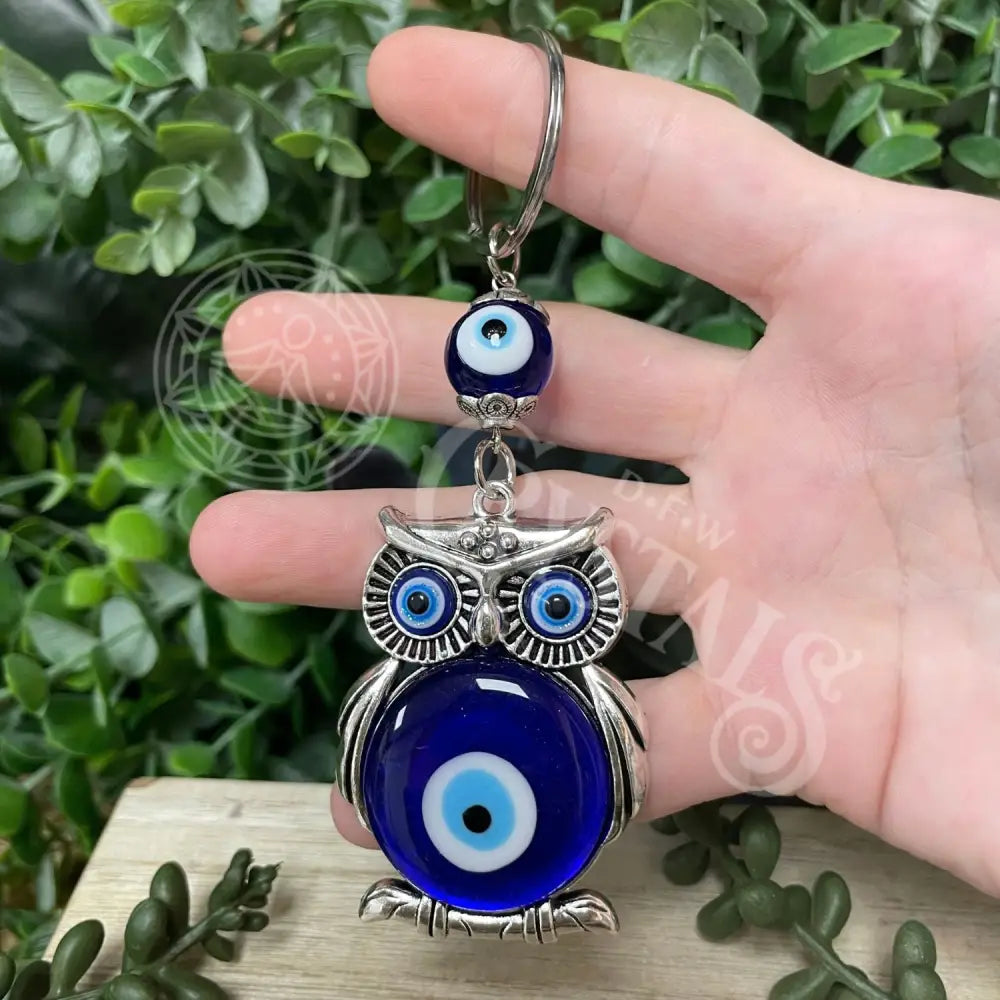 Evil Eye Owl - Key Ring - xx1093